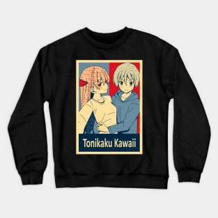 Tonikaku Kawaii - Anime Poster Crewneck Sweatshirt